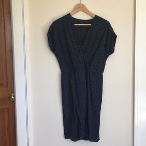 Madewell Wrap-Front Mini Dress